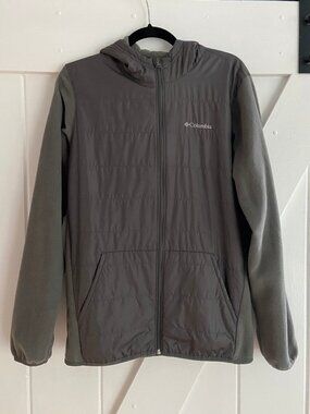 Columbia Hooded Zip Fleece